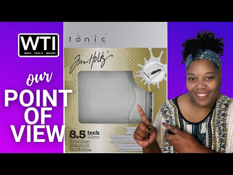 Tim Holtz/Tonic Guillotine Trimmer Review 