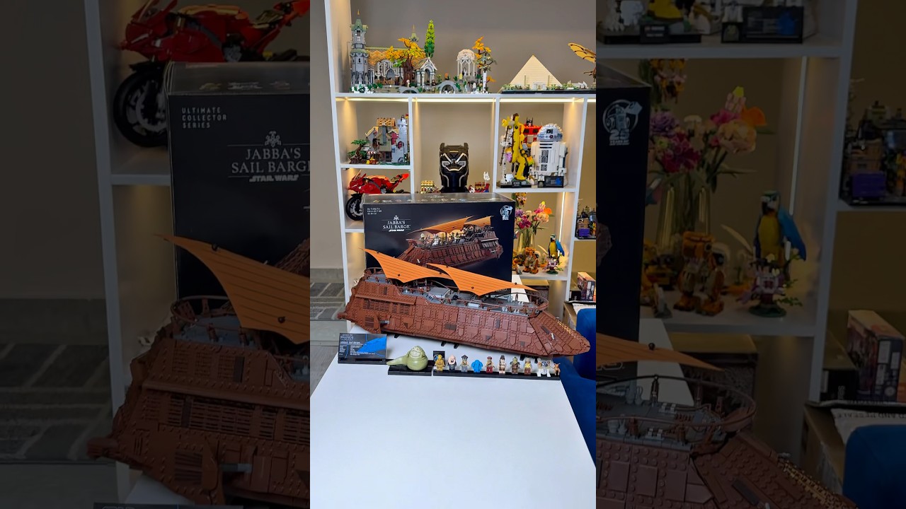 LEGO Star Wars Jabba’s Sail Barge Review!