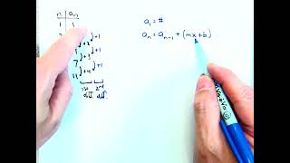Recursive Formula for a Quadratic Sequence