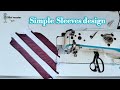 very easy sleeve design cutting and stitching #sewing #sewinghacks