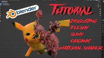 Blender Tutorial - Organic Fleshy Veiny Material