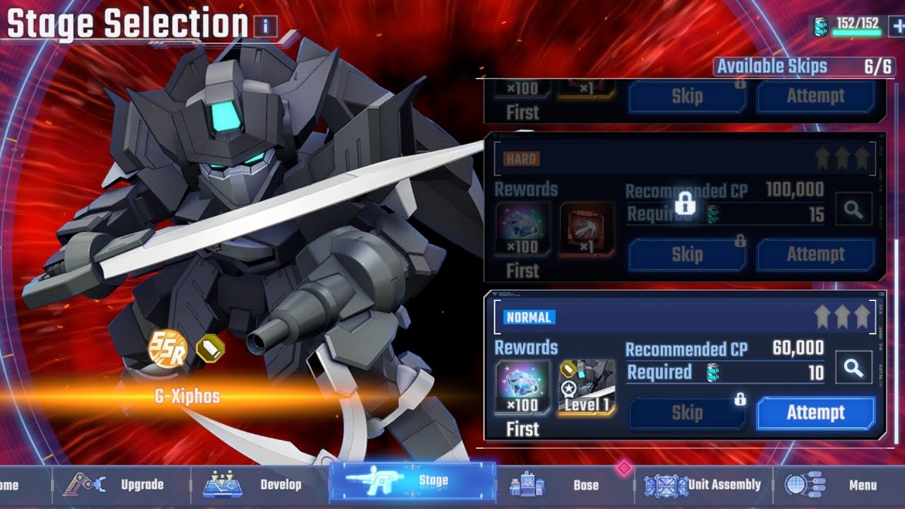 【SD Gundam】Fierce Enemy Assault Event (G-Xiphos) 