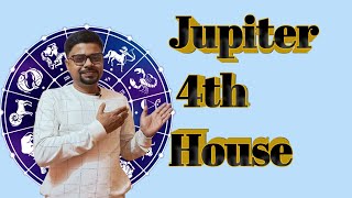 Jupiter in 4th house // বৃহস্পতি চতুর্থে // Brihaspati khana no.4 // Lalkitab // Astrologer Sandip