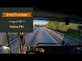 POV Relaxing Driving Volvo FH 510hp - Sweden, Eskilstuna - Stockholm 4K