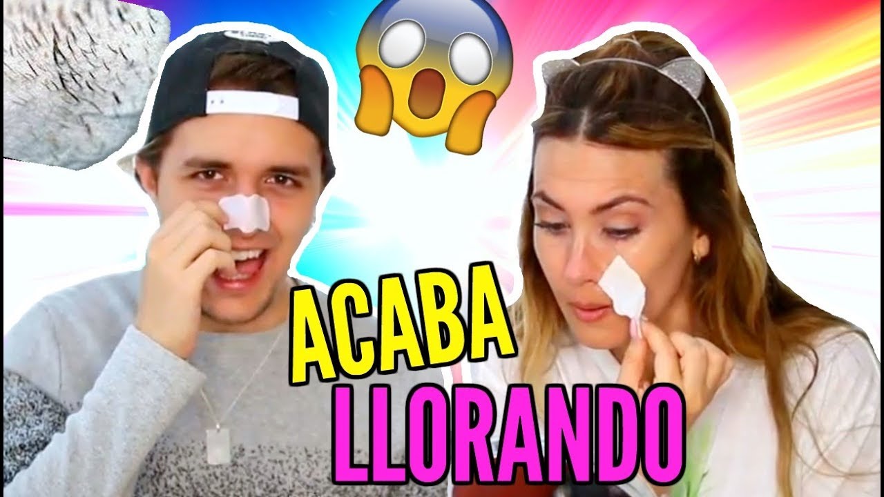 Probando MASCARILLAS RARAS con mi NOVIO 😱 Acaba llorando! | con Dalas
