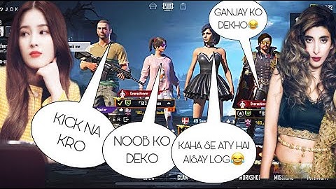 Joining random naughty girls squad| they called me NOOB| #pubgmobile #pubg