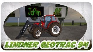 Lindner GeoTrac 94 mit Frontlader Mod für Landwirtschafts Simulator 2013