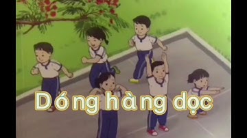 Lớp 1: Tập hợp hàng dọc, dóng hàng dọc