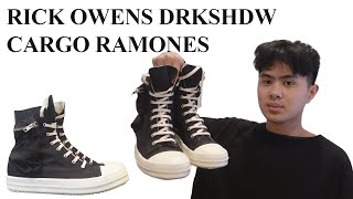 Rick Owens DRKSHDW LOW RAMONES SNEAKERS Black (Review) + ON FOOT
