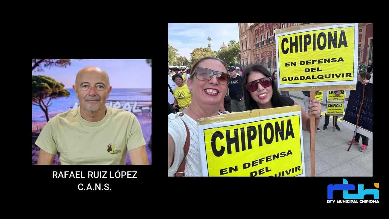 Entrevista a Rafael Ruíz, presidente del CANS, sobre la manifestación contra los vertidos