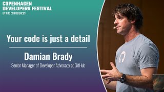 Your code is just a detail - Damian Brady - Copenhagen DevFest 2023 screenshot 3