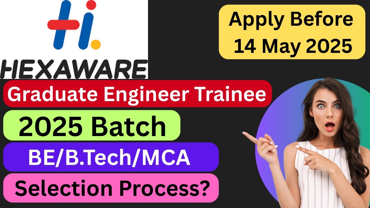 Hexaware is hiring 2025 Batch | BE/B.Tech/MCA | Required Skills? | How ...