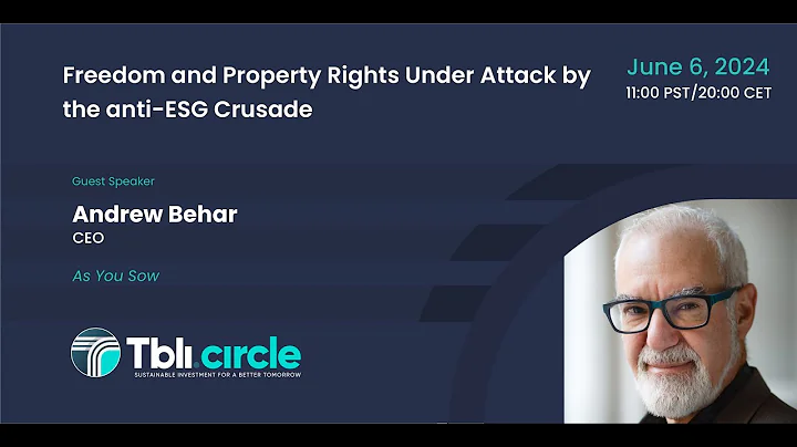 TBLI Talk:Freedom and Prosperity under Attack by the Anti-ESG Crusade #2024