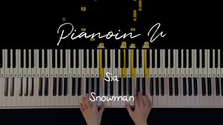 [Tutorial]Sia - Snowman / Tutorial / Sheet