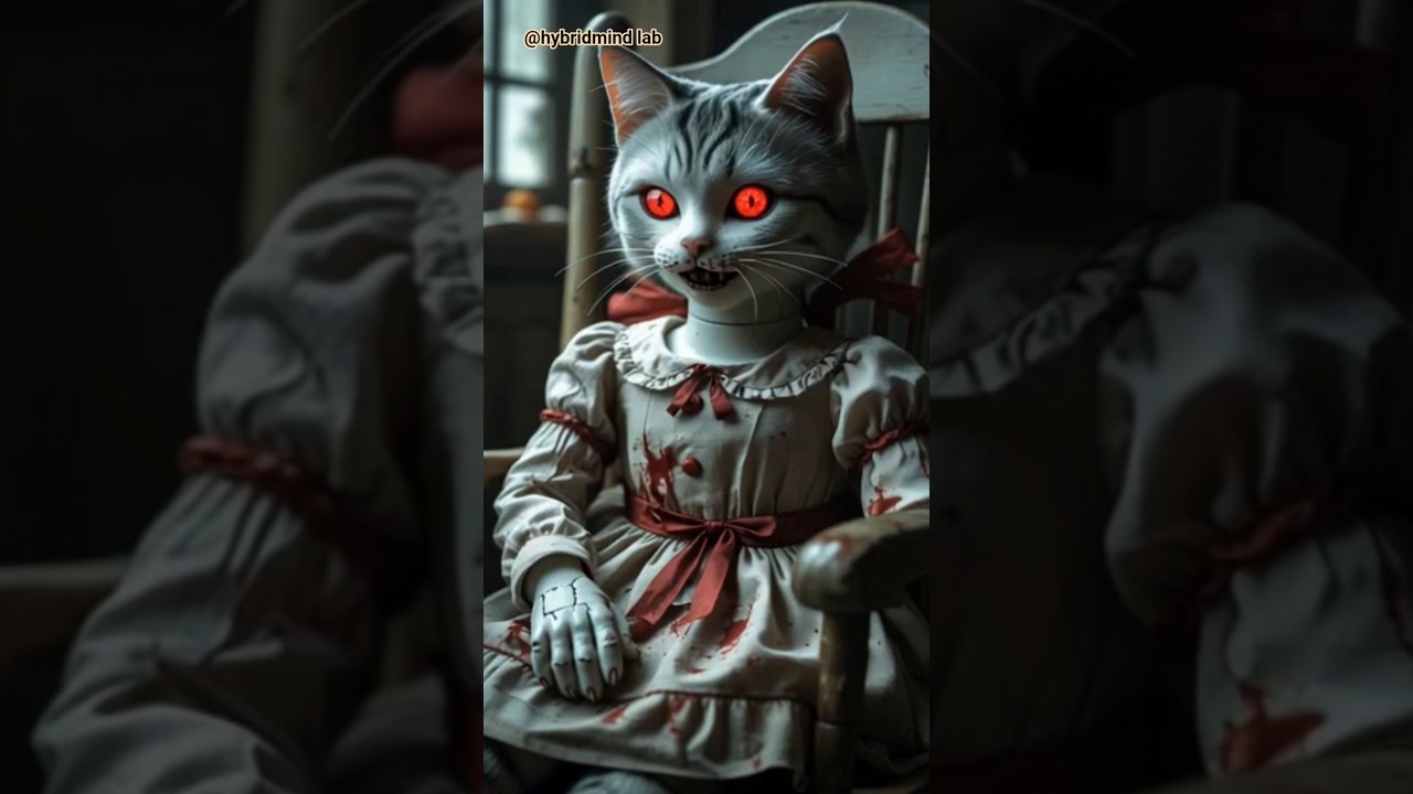 If Cat Was Annabelle 😺👻 Creepy Transformation! 