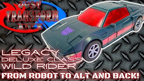 JUST TRANSFORM IT!: Legacy Deluxe Wild Rider