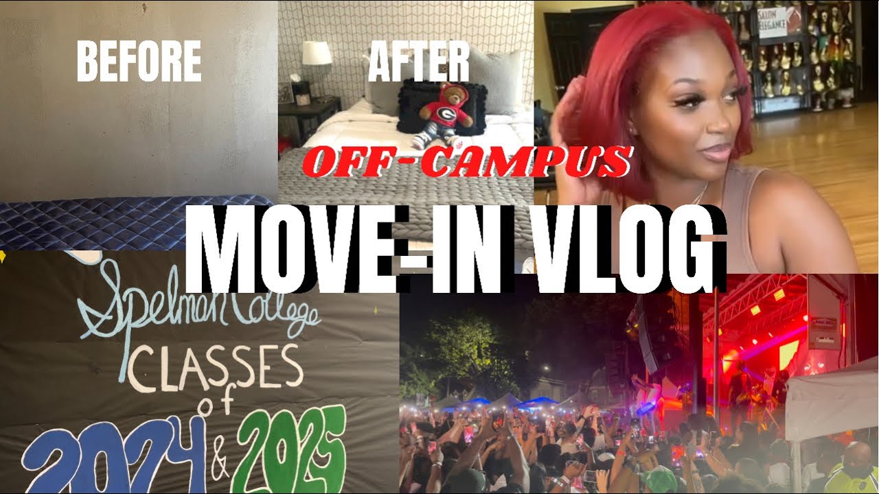 SPELMAN COLLEGE MOVE-IN WEEK VLOG 2021 | OFF-CAMPUS