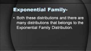Lecture 5: Sanjeev Sharma: Exponential Family & Sufficient Statistics Part-1