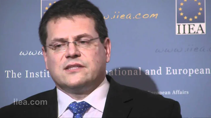 Maros Sefcovic on Dealing with the Crisis -- the S...