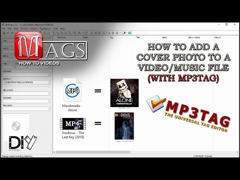 How To Add a Cover Photo To a Video/Music File (With MP3TAG)