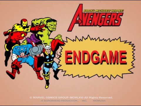 Avengers TV Cartoon (1960s) - Endgame Episode