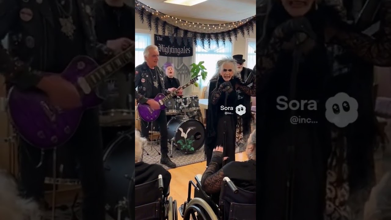 90yr old 90s goth band