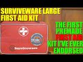 The BEST Pre-Made FIRST AID KIT?? - Surviveware Large First Aid Kit