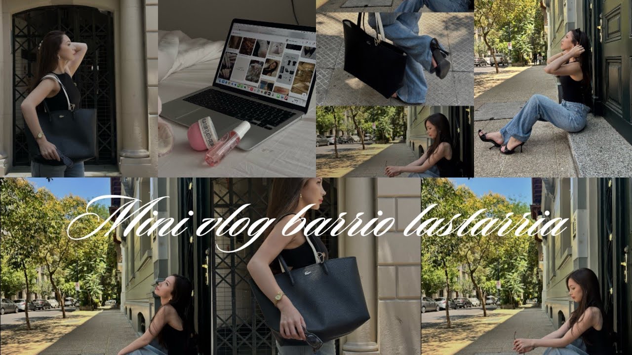 Mi primer vlog | Una tarde linda en Barrio Lastarria