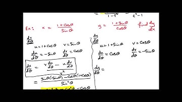 Parametric & Implicit Differentiation