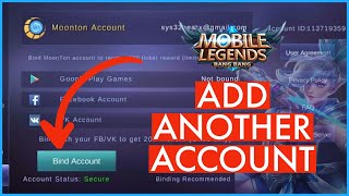 How to Add Another Account on Mobile Legends 2023?