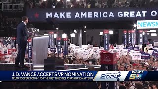 J.D. Vance accepts VP nomination at Republican National Convention