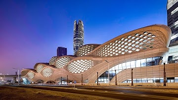 Riyadh Metro and KAFD Station, Zaha Hadid
