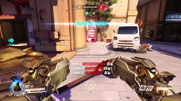 Overwatch best reaper sneak attack !!!