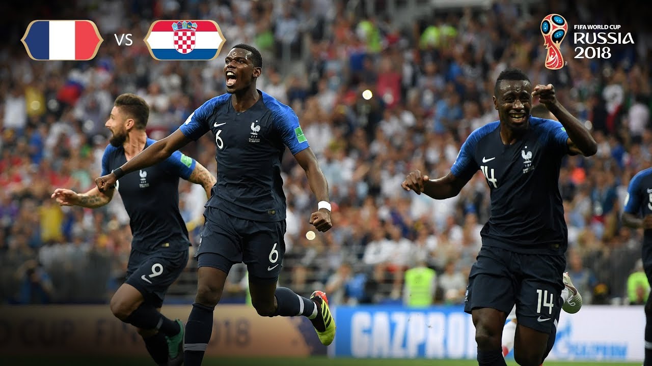 2018 World Cup Russia Champion, Qualifier ,Final France vs Croatia Match  Detail