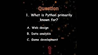 Python Basic Quiz :- 1 #python #quiz