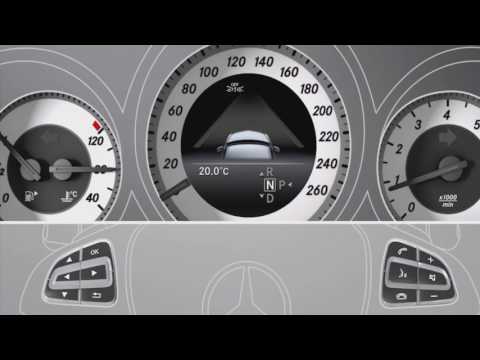 Система COLLISION PREVENTION W218 CLS-Class Mercedes-Benz