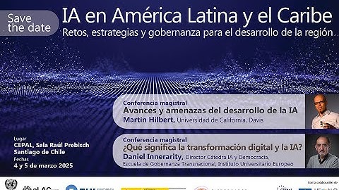IA en América Latina y el Caribe: retos, estrategias y gobernanza para el desarrollo de la región