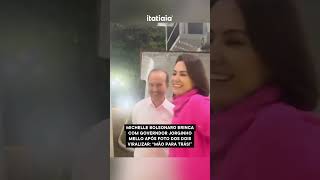 Michelle Bolsonaro Brinca Com Governador Jorginho Mello Após Foto Viralizar Mão Para Trás