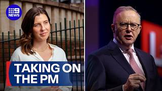 Independent media founder Hannah Ferguson setting her sights on Albo's electorate | 9 News Australia