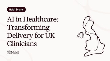 AI in Healthcare: Transforming Delivery for UK Clinicians