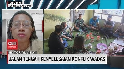 Editorial View: Presiden Jokowi Perlu Bersikap di Konflik Wadas