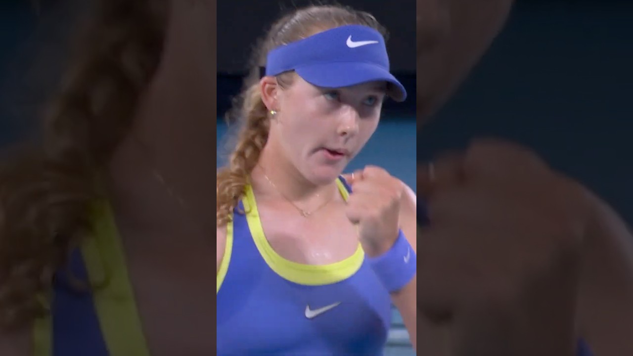 HOW did Andreeva win THIS point!? π«ͺ