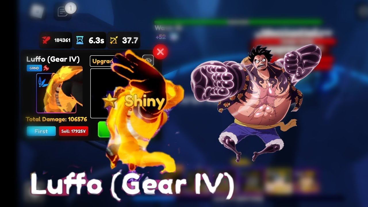 LUFFO Gear 4 Hybrid Unit in Anime Adventures Wiki Evolving and