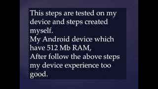 Android RAM 512 mb increase screenshot 5