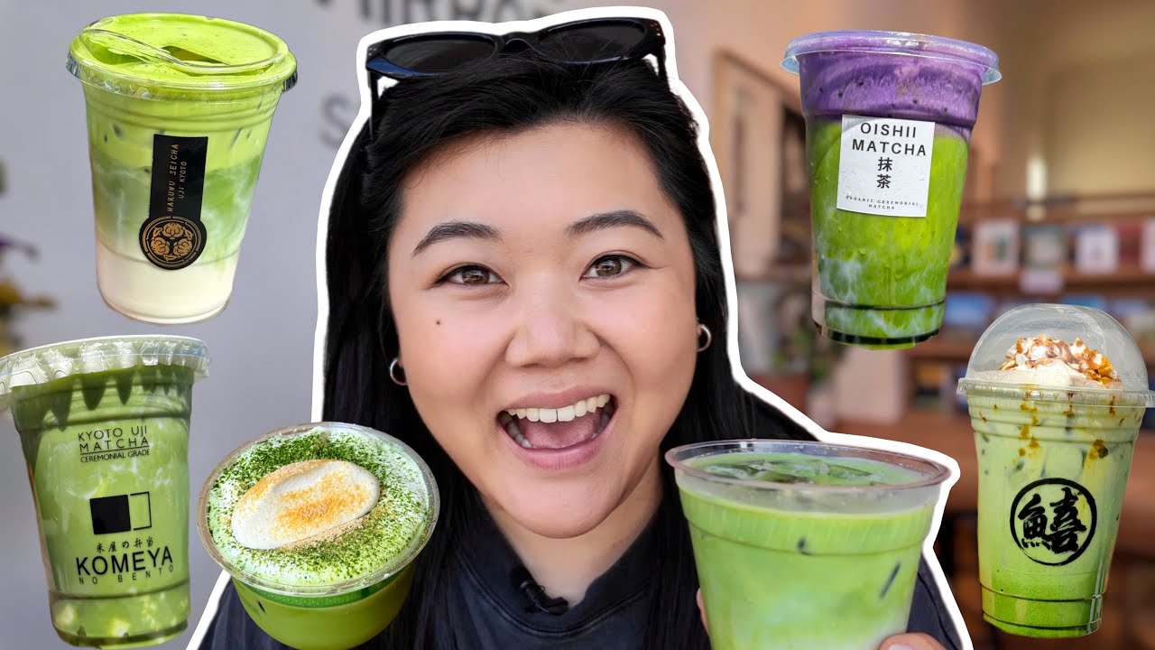 Пробуем каждый магазин MATCHA в Сан-Франциско! 🍵 (Комея но Бенто, Сёдзи, Маруву Сейча, Тадайма и ...