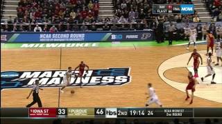 Purdue Out of Half vs Iowa State
