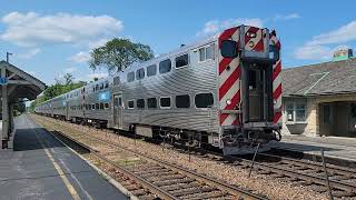 METRA UP North Line Evanston to Winnetka