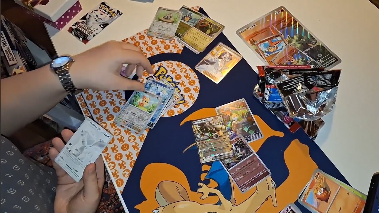 2 Schwarze Blitze & Weiße Flammen: Victini Illustrations-Kollektion Opening