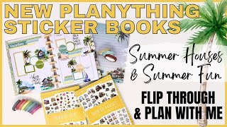 PLANYTHING SUMMER RELEASE UNBOXING & PLAN WITH ME - FLIP THROUGH SUMMER FUN & SUMMER HOUSES