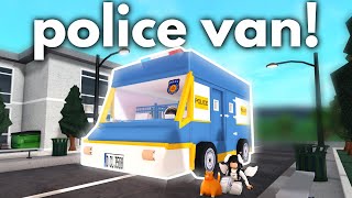Building a POLICE VAN in Bloxburg by insomnia 34,703 views 5 months ago 7 minutes, 9 seconds